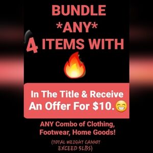 🔥BUNDLES SAVE ON SHIPPING